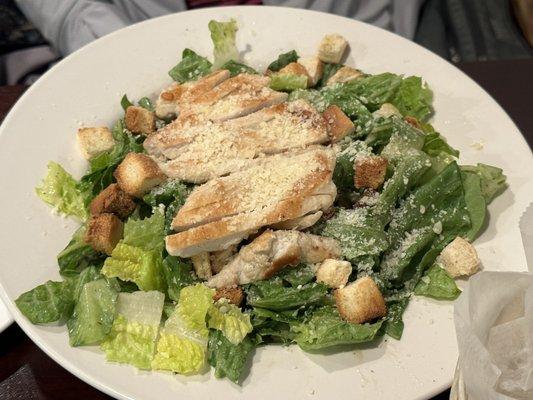 Chicken Caesar salad