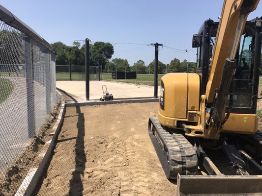 New Batting Cages for U-Mass Lowell