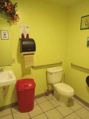 Ladies room,  very clean.