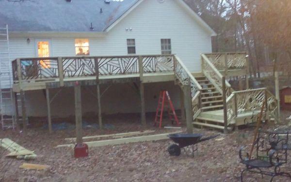 Deck rebuild and addition