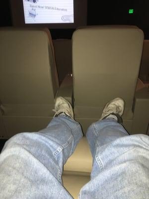 Reclining seats, NICE!