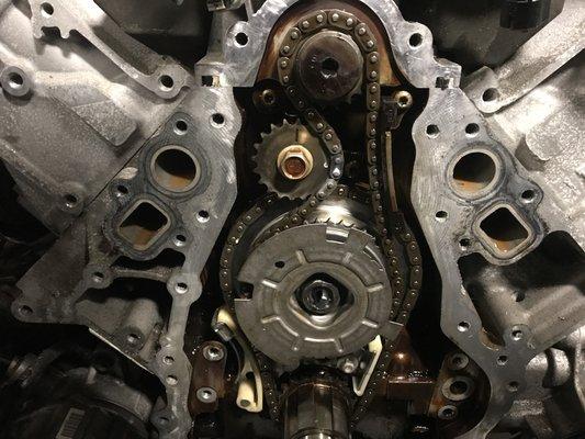 Timing chain replacement