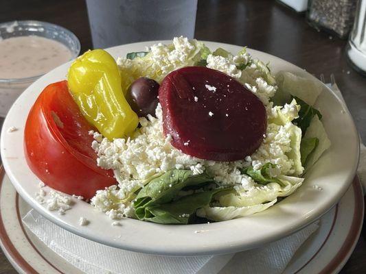 Mini Greek salad