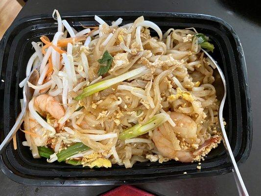 Pad Thai shrimp