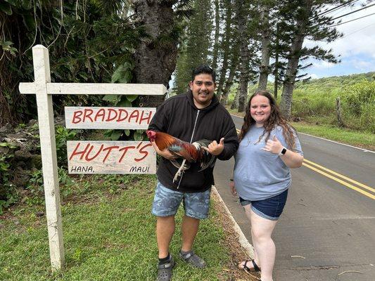 Braddah Hutt's for lunch!