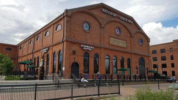 The Denver Flagship REI operates in the historic Denver Trolley Building built in 1901.