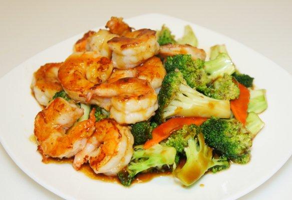 shrimp w. broccoli