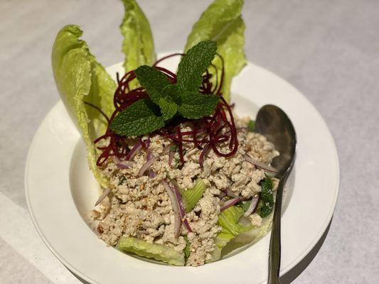 Larb (Minced chicken)