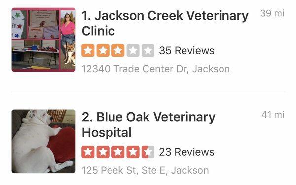 Jackson Creek Veterinary seems to NOT care about their animals or their owners... it seems they care about the money!! So sad!