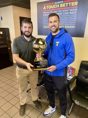 Tupelo State Championship Celebration at Midas of Tupelo