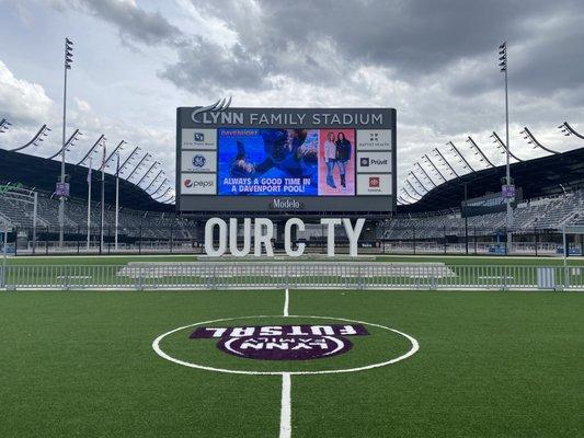 SYNLawn Kentucky Artificial Turf Futsal Community Field