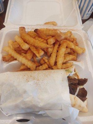 Gyro platter