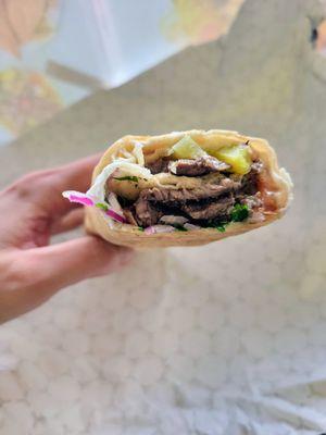 Beef/lamb shawarma