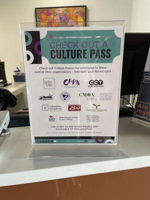 Culture pass