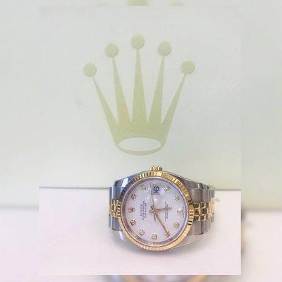 100% Authentic Rolex Datejust with a diamond dial just marked down to $6,999!