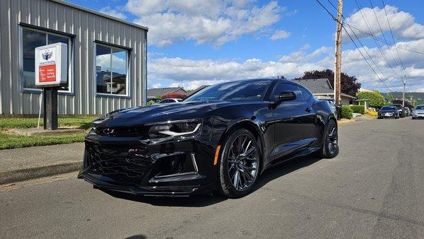 Camaro ZL1 after our exclusive CQUARTZ Finest Reserve Treatment