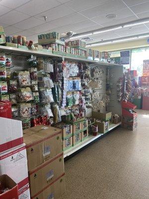 Christmas section