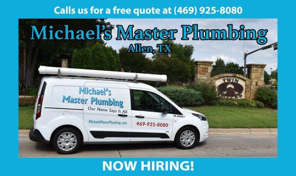 Call us for a FREE quote at (469) 925-8080.