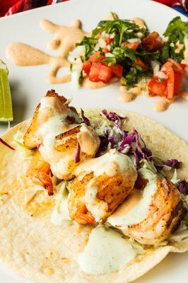 Shrimp taco