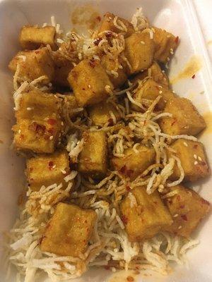 Sesame tofu - my favorite!!