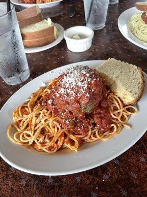 Spaghetti With Meatball