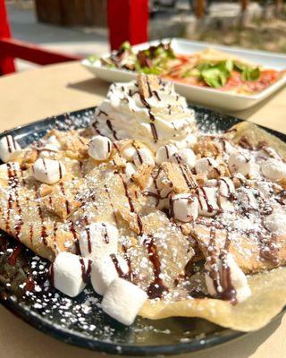 S'mores Crepes