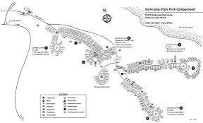 campground map with site numbers