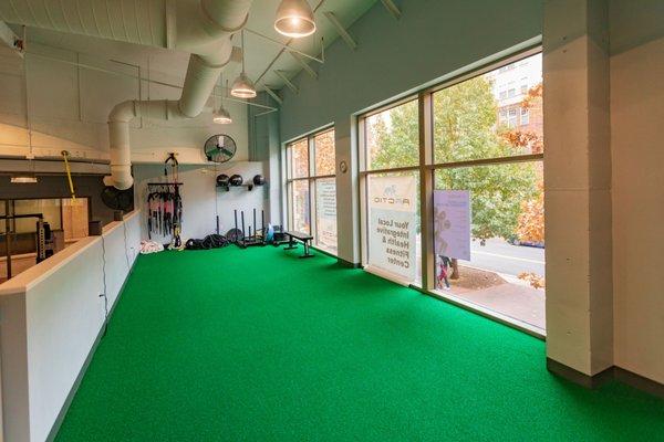 Personal training area (upstairs)