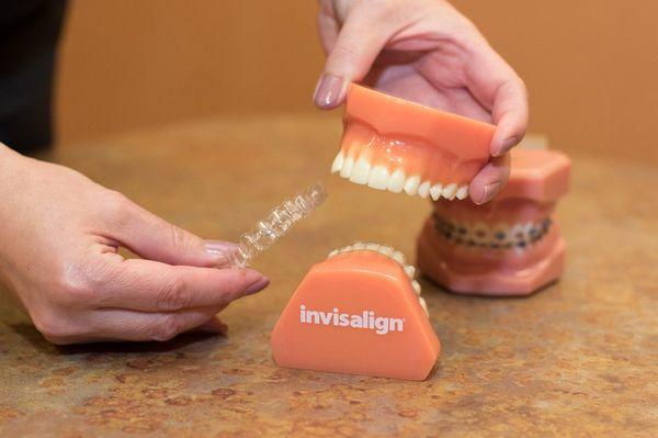 Invisalign is a great choice for patients who are searching for a more discreet orthodontic option.