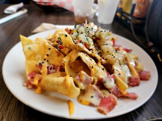 Seared nachos