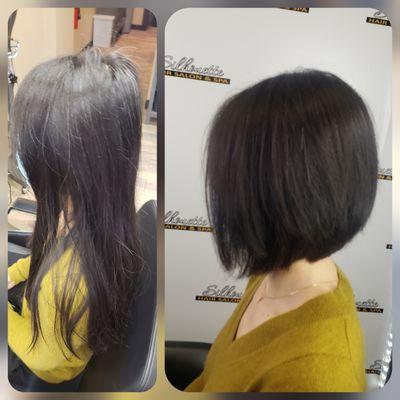 #invertedbob #shortbob #beveledbob