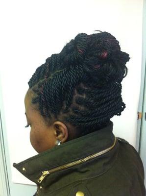 If you have braids, we can style those too!
Pinup 2 done by Cyndy.