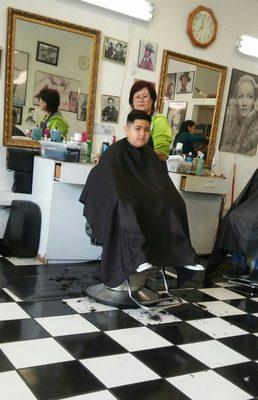 My kids fav. Haircut place.