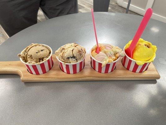 Loved sharing an ice cream flight with my husband !