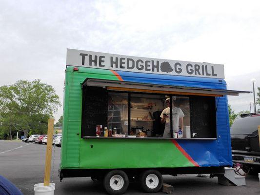 View of the food truck!