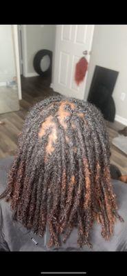 Interloc and loc maintenance on medium/large locs