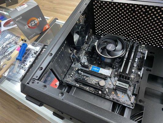 Custom Build Gaming PC for one of our clients!