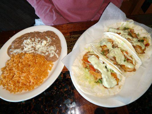 Awesome shrimp tacos - Jalepeno's Grill and Bar , Washington Square Historic 3rd Street Downtown Wausau WI