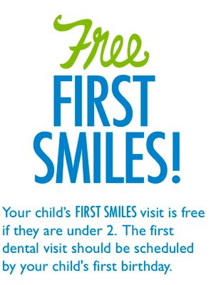 Complimentary check-up for child under 2 yrs.