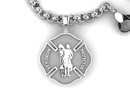 Firefighter St Florian pendant