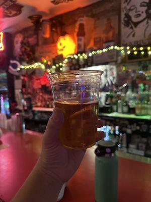 $5 handshake (beer with a shot)