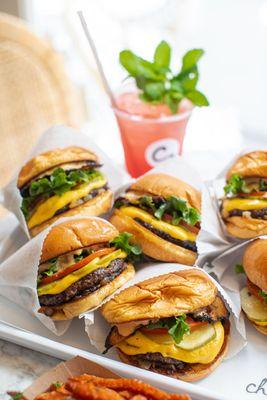 Watermelon Juice, Classic Burgers