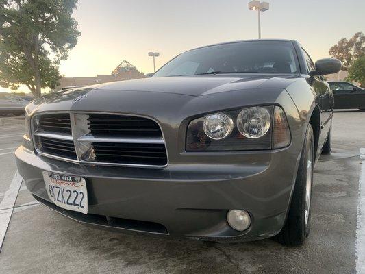 I wish my grill could look a fraction as beautiful as my cars' grills do when I've finished washing drying and shining!