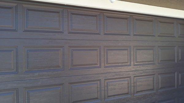 New garage door