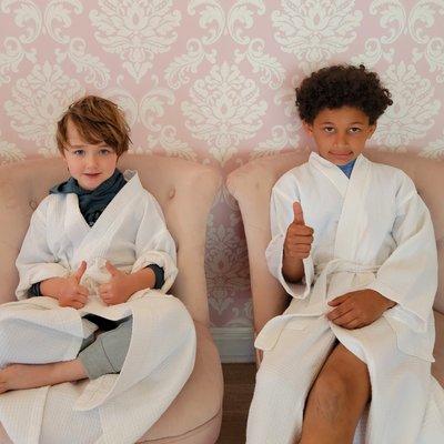 Spa day for two very cool Dudes