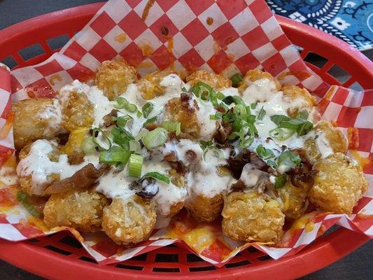 Loaded tater tots