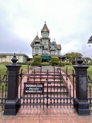 02.19.22 Carson Mansion also known as the Ingomar club is a private club