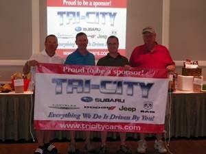 Tri-City Chrysler Dodge Jeep Ram sponsored charity golf tournament