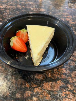 NY style cheesecake