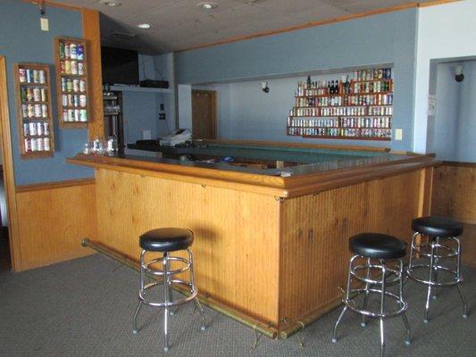 bar area